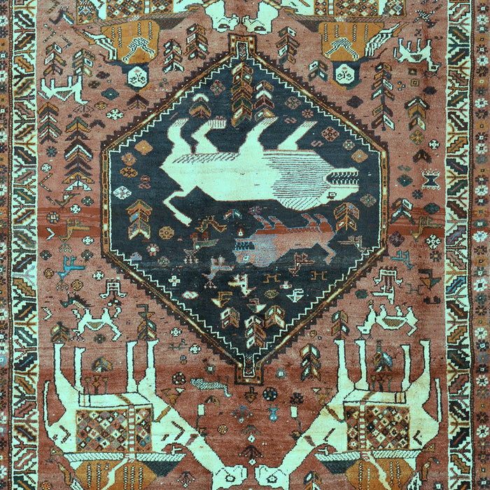 Persian Light Blue Traditional Rug, tr1300lblu