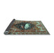 Sideview of Persian Light Blue Traditional Rug, tr1300lblu