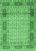 Persian Emerald Green Traditional Rug, tr1301emgrn