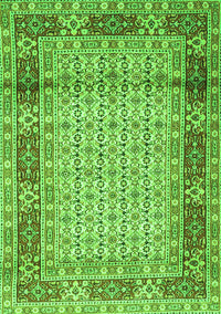 Persian Green Traditional Rug, tr1301grn