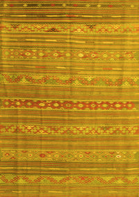 Persian Yellow Traditional Rug, tr1302yw