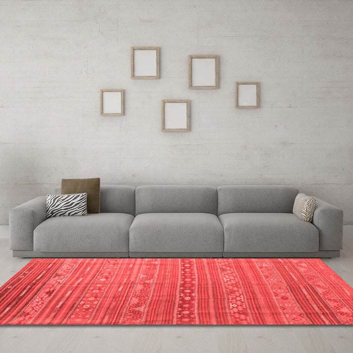 Traditional Red Washable Rugs