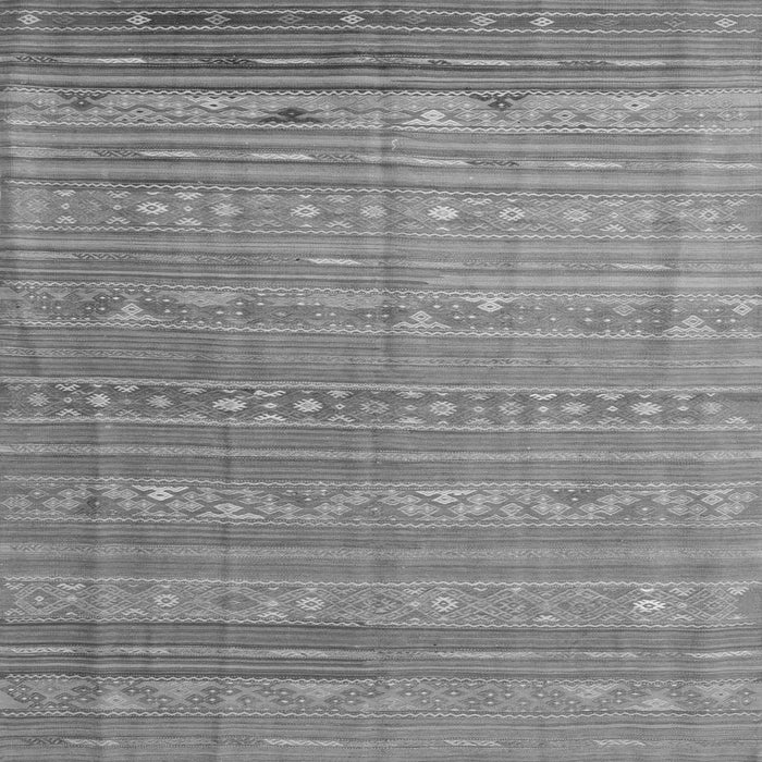 Serging Thickness of Persian Gray Traditional Rug, tr1302gry