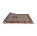 Sideview of Traditional Light French Beige Brown Persian Rug, tr1303