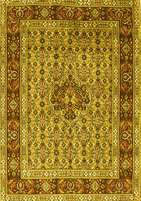 Persian Yellow Traditional Rug, tr1303yw