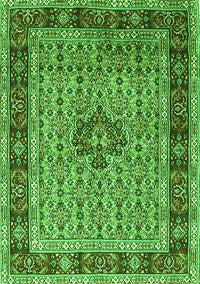 Persian Green Traditional Rug, tr1303grn