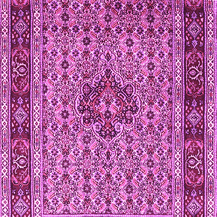 Machine Washable Persian Pink Traditional Rug, wshtr1303pnk