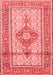 Medallion Red Traditional Area Rugs