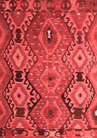 Southwestern Red Country Rug, tr1305red