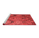 Country Red Washable Rugs