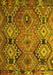 Southwestern Yellow Country Rug, tr1305yw