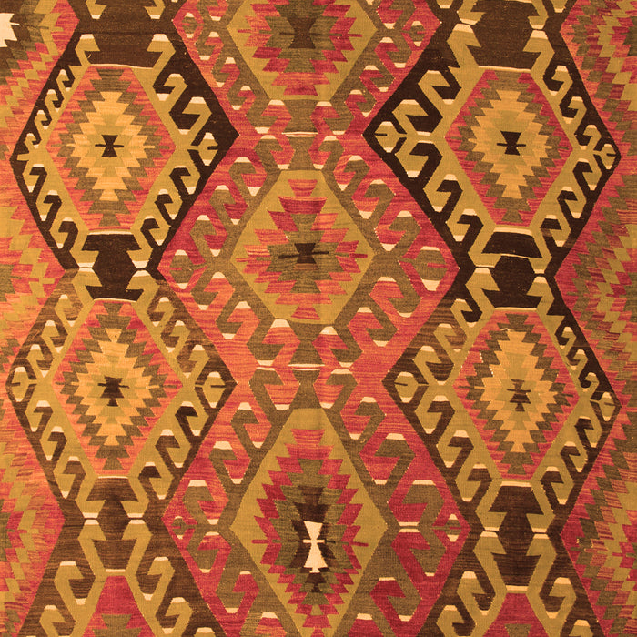 Southwestern Orange Country Rug, tr1305org