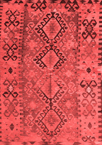 Southwestern Red Country Rug, tr1306red