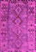 Southwestern Pink Country Rug, tr1306pnk