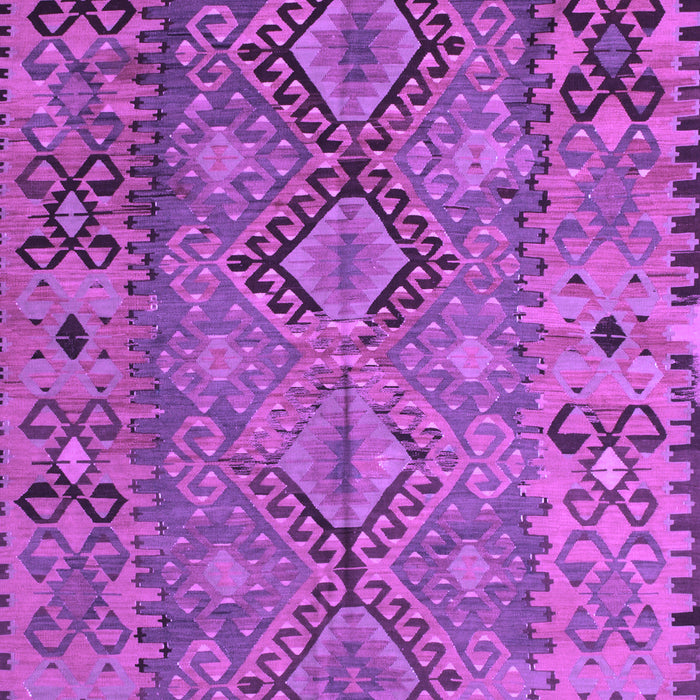Machine Washable Southwestern Purple Country Area Rugs, wshtr1306pur