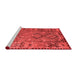 Country Red Washable Rugs