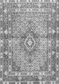 Medallion Gray Traditional Rug, tr1307gry