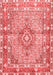 Medallion Red Traditional Area Rugs