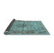 Sideview of Persian Light Blue Traditional Rug, tr1308lblu