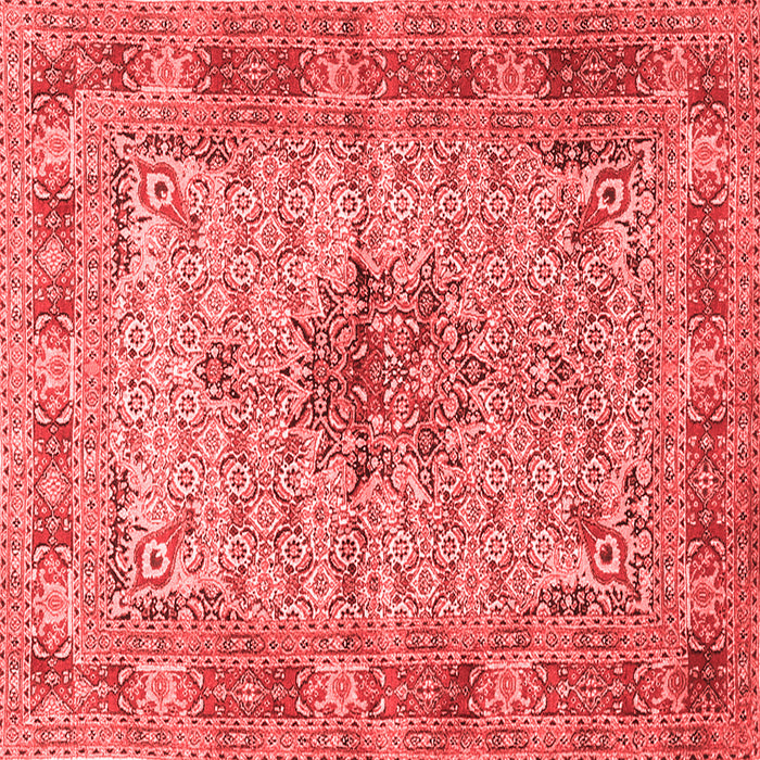 Machine Washable Persian Red Traditional Rug, wshtr1308red