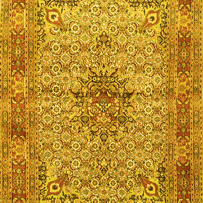 Persian Yellow Traditional Rug, tr1308yw