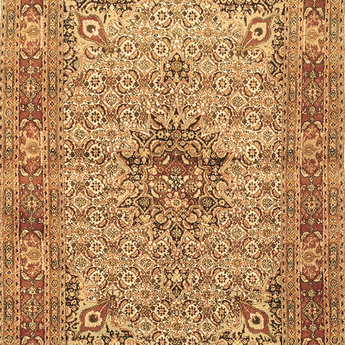 Machine Washable Persian Brown Traditional Rug, wshtr1308brn