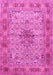 Persian Pink Traditional Rug, tr1308pnk