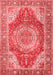 Medallion Red Traditional Area Rugs