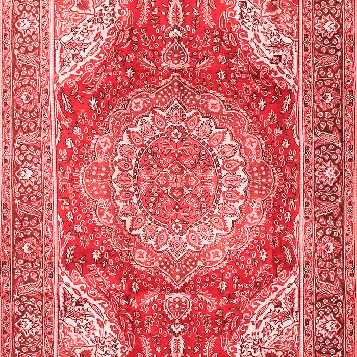 Medallion Red Traditional Area Rugs