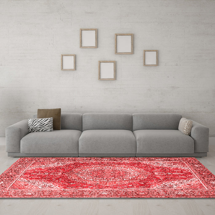 Traditional Red Washable Rugs