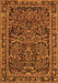 Persian Orange Traditional Rug, tr130org