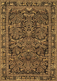 Persian Brown Traditional Rug, tr130brn