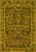 Persian Yellow Traditional Rug, tr130yw