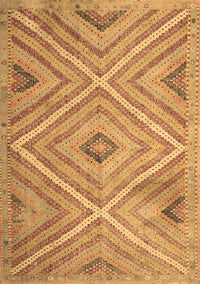 Southwestern Brown Country Rug, tr1310brn