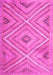 Southwestern Pink Country Rug, tr1310pnk