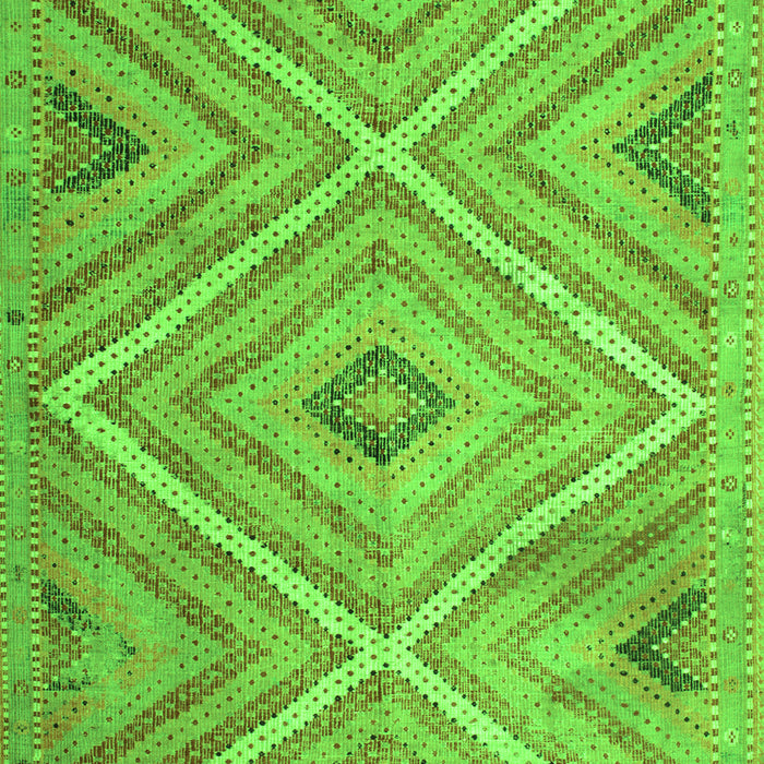 Southwestern Green Country Rug, tr1310grn