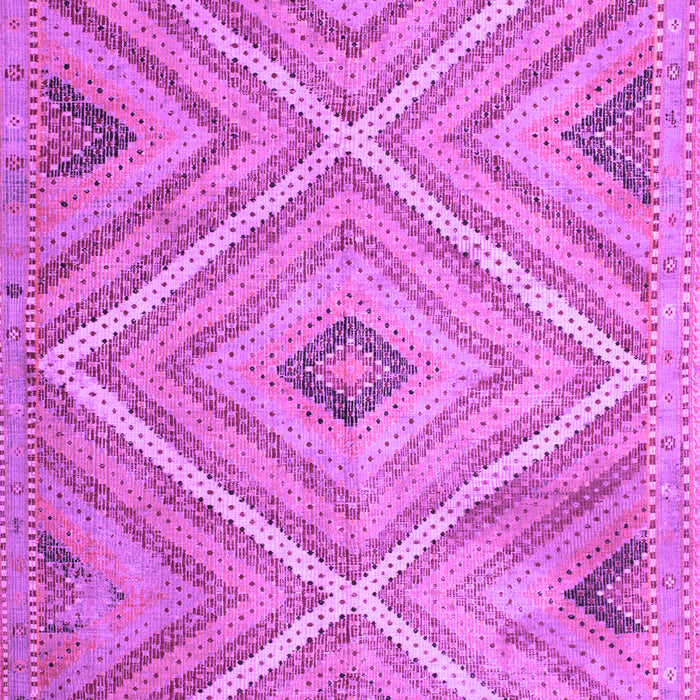 Machine Washable Southwestern Purple Country Area Rugs, wshtr1310pur