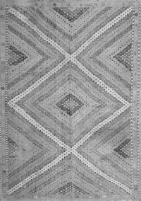 Southwestern Gray Country Rug, tr1310gry