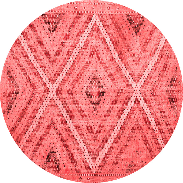 Machine Washable Southwestern Red Country Rug, wshtr1310red