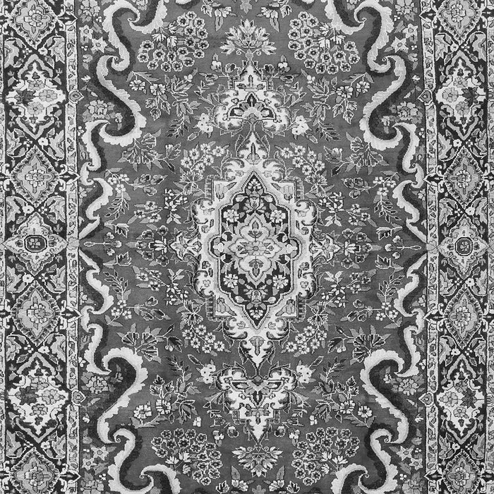 Medallion Gray Traditional Rug, tr1311gry