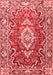 Medallion Red Traditional Area Rugs