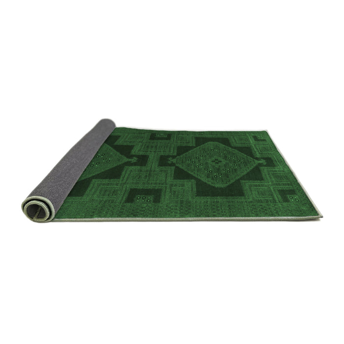 Sideview of Persian Emerald Green Traditional Rug, tr1312emgrn