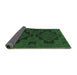 Sideview of Persian Emerald Green Traditional Rug, tr1312emgrn