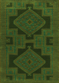 Persian Green Traditional Rug, tr1312grn