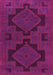 Machine Washable Persian Pink Traditional Rug, wshtr1312pnk