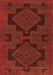 Serging Thickness of Machine Washable Persian Orange Traditional Area Rugs, wshtr1312org