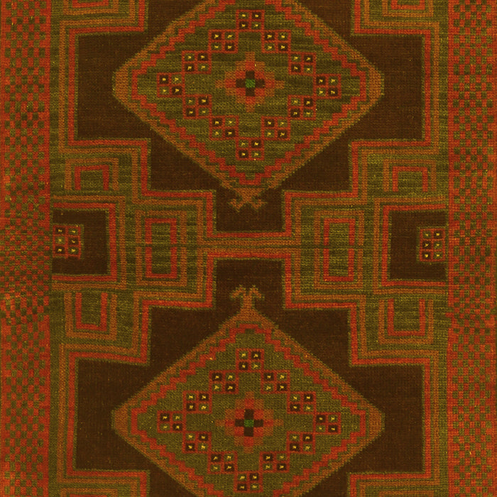 Machine Washable Persian Yellow Traditional Rug, wshtr1312yw