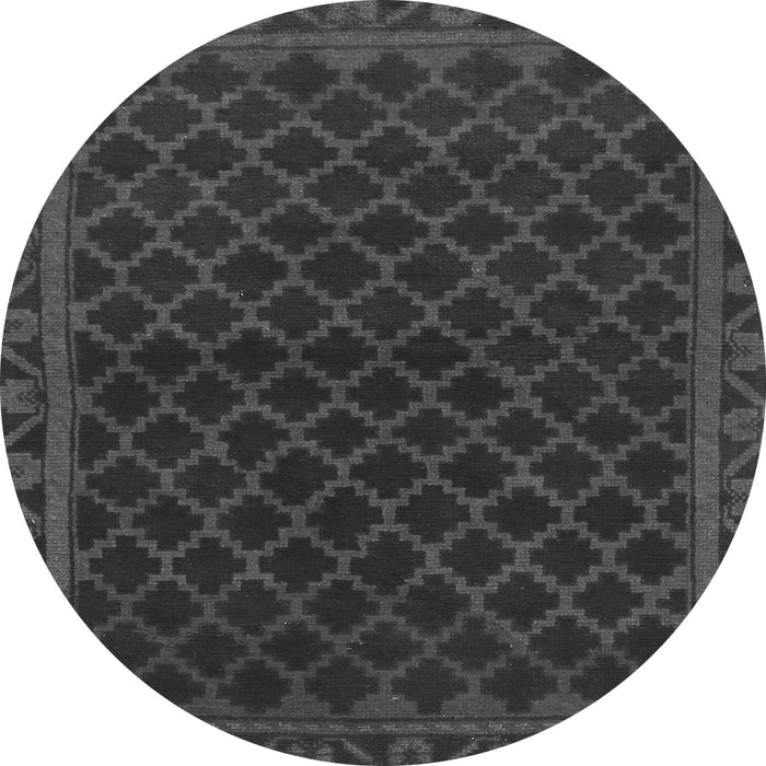 Square Persian Gray Traditional Rug, tr1313gry