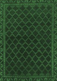 Persian Emerald Green Traditional Rug, tr1313emgrn