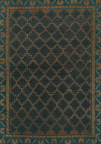 Persian Turquoise Traditional Rug, tr1313turq